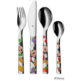 WMF Kinderbesteck-Set Mickey Mouse, 4-teilig
