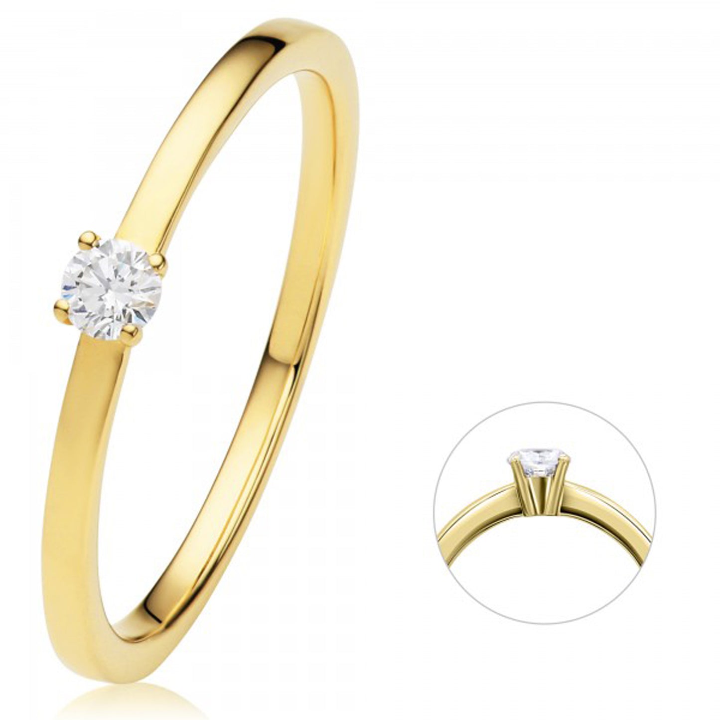 B-Diamonds Timeless Solitairering