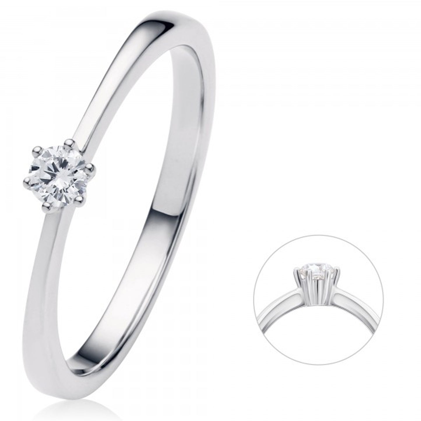 B-Diamonds Timeless Solitairering