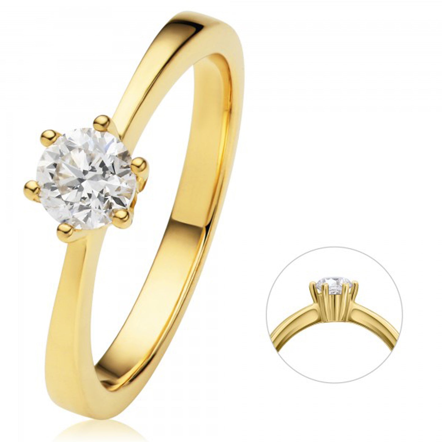 B-Diamonds Timeless Solitairering