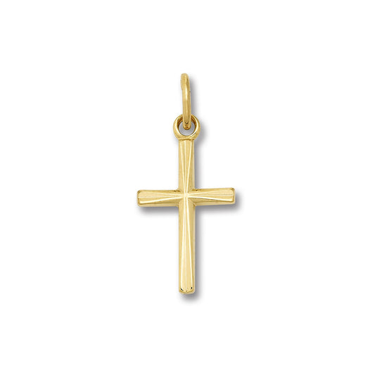 Anhänger Kreuz Gelbgold 333/- 20.7mm