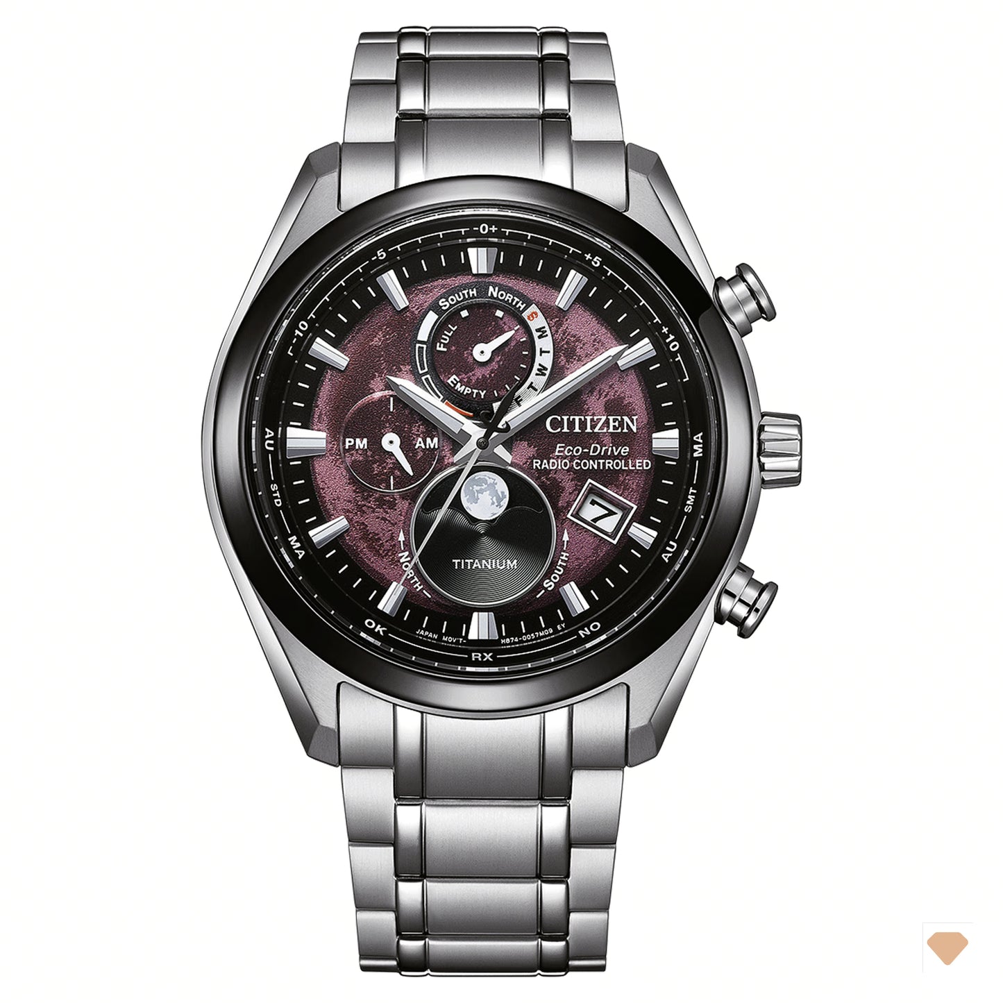 Citizen Tsuki-yomi Funk-Chronograph BY1018-80X