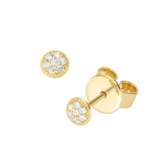 Giorgio Martello Ohrstecker Zirkonia vergoldet