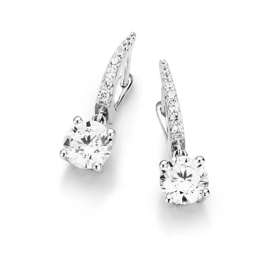 Giorgio Martello Creole oval mit Zirkonia