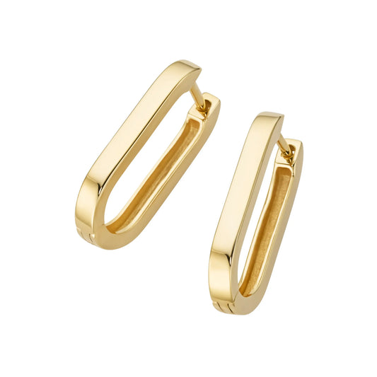 Giorgio Martello Klappcreolen ovale Form