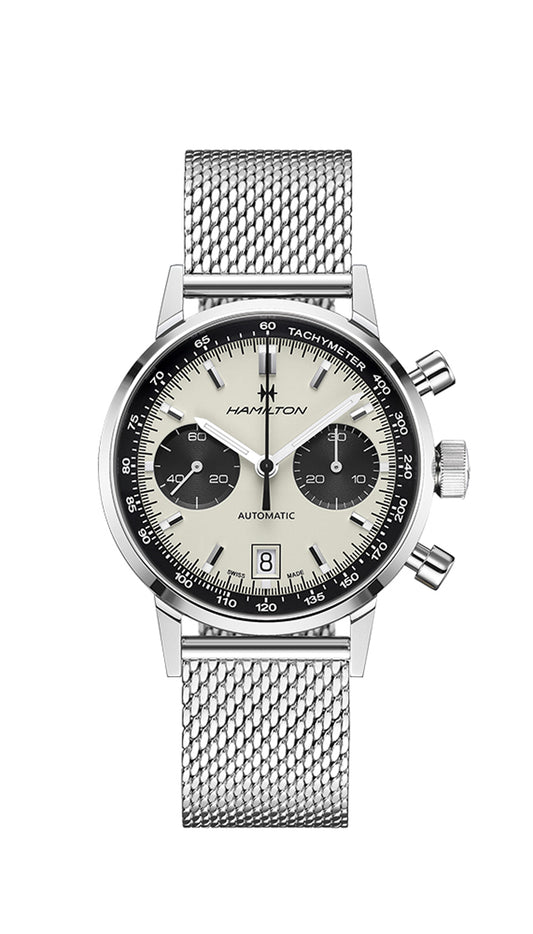 Hamilton American Classic Intra-Matic Auto Chrono Armbanduhr Automatik 40mm H38416111