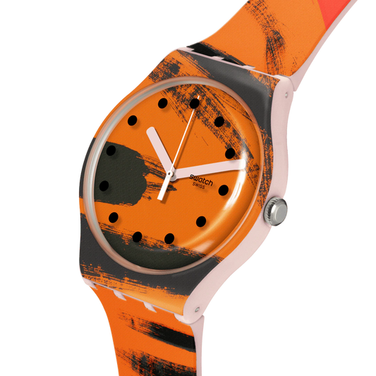 Swatch Barns-Graham's Orange and Red