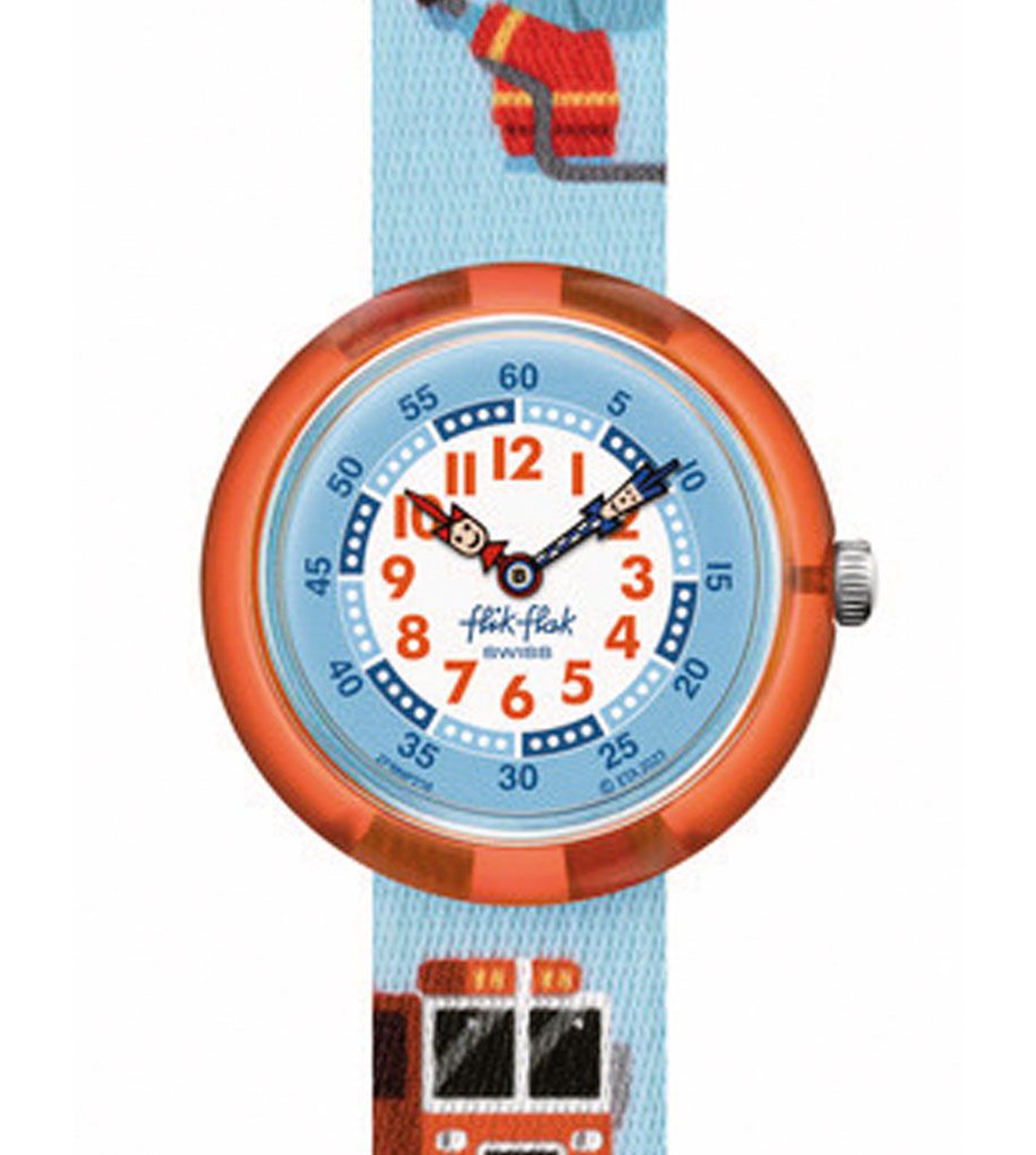 Orologio Flik Flak Bambina FLIK FLAK Loop IN Blue ZFPSP074, Blue