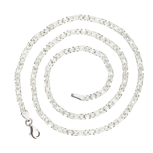 Königskette 2.5mm 925/- Sterlingsilber 45-60cm