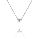 noën Sparkle Anhänger "smal" in 585/- Gold mit Brillanten