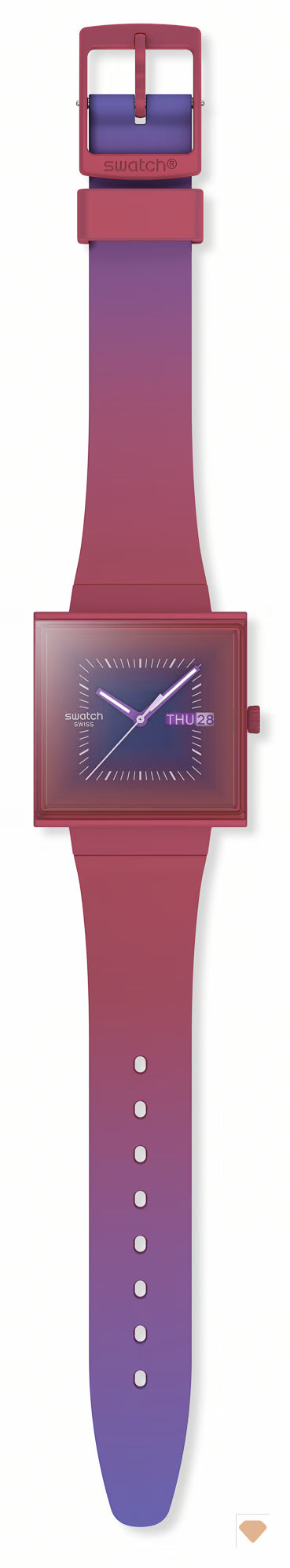 Swatch Squarely Berry
