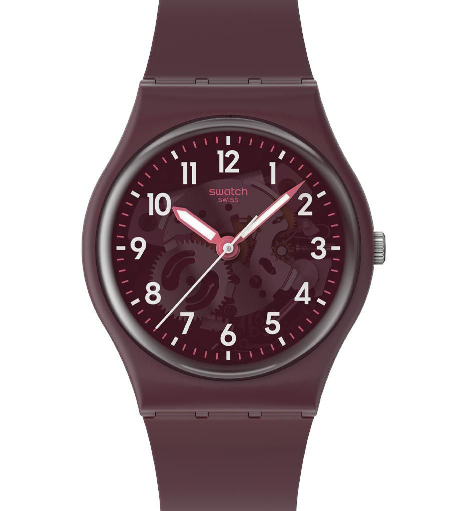 Swatch Thru the Crown Glass