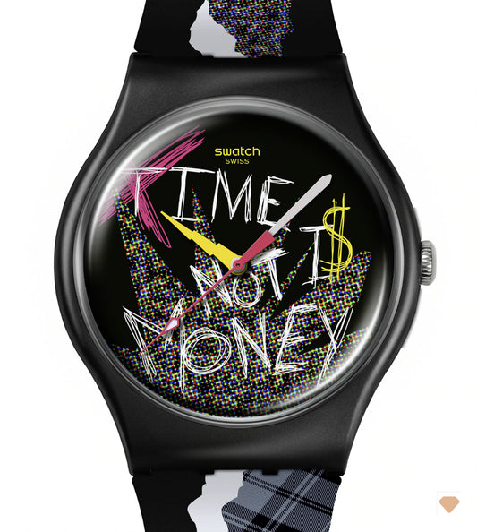 Swatch Blank Check SO32B122-5300