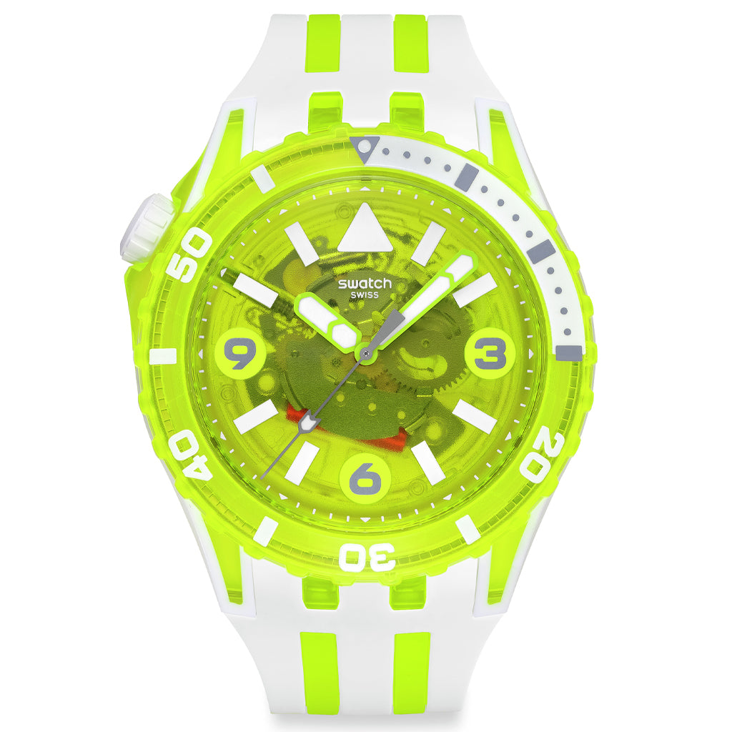 Swatch Scubaqua Egg Yolk SSCU09J100