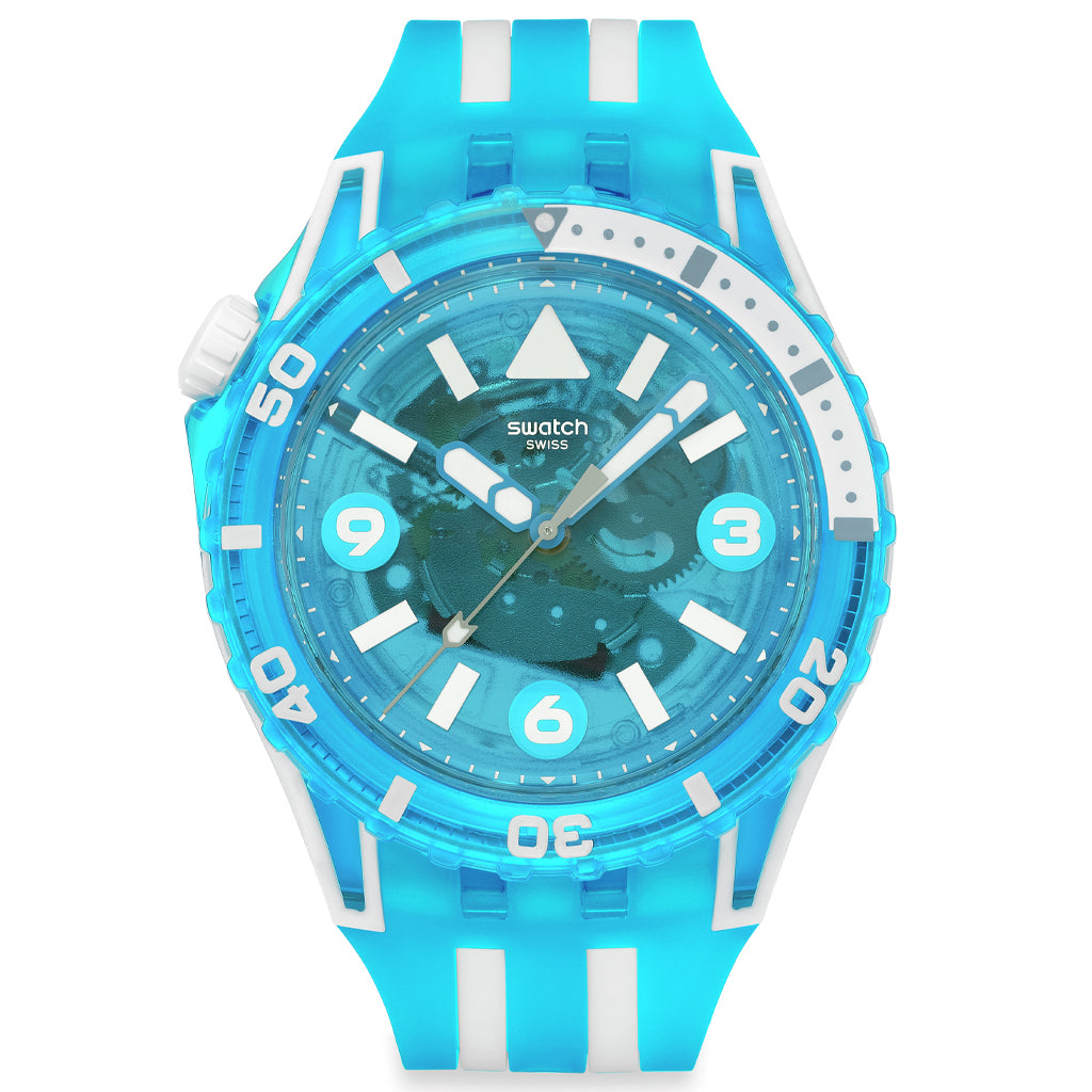 Swatch Scubaqua Blue Fire SSCU09S100