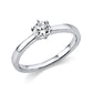 B-Diamond Solitairering 0,40 carat