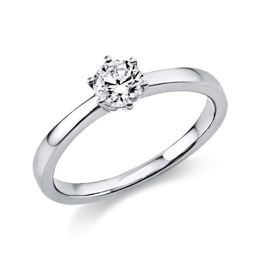B-Diamond solitaire ring 0.40 carat