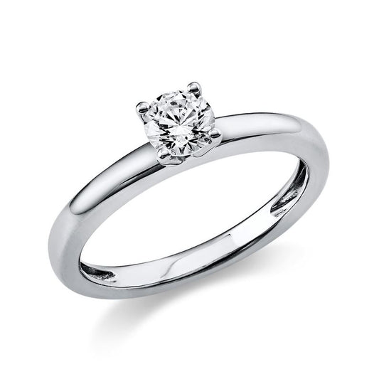 B-Diamond solitaire ring 0.40 carat