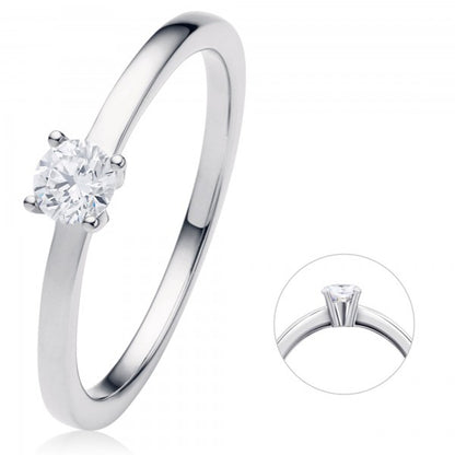 B-Diamonds Timeless solitaire ring