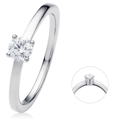 B-Diamonds Timeless solitaire ring