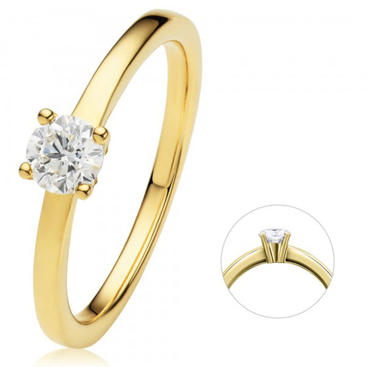 B-Diamonds Timeless solitaire ring