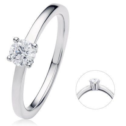 B-Diamonds Timeless solitaire ring