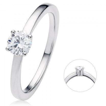 B-Diamonds Timeless solitaire ring