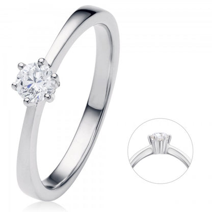 B-Diamonds Timeless solitaire ring