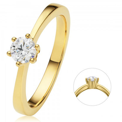 B-Diamonds Timeless solitaire ring