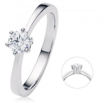 B-Diamonds Timeless solitaire ring
