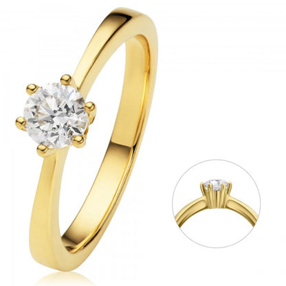 B-Diamonds Timeless solitaire ring