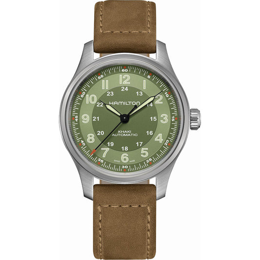 Hamilton Khaki Field Titanium Auto Armbanduhr Automatik 42mm H70545560