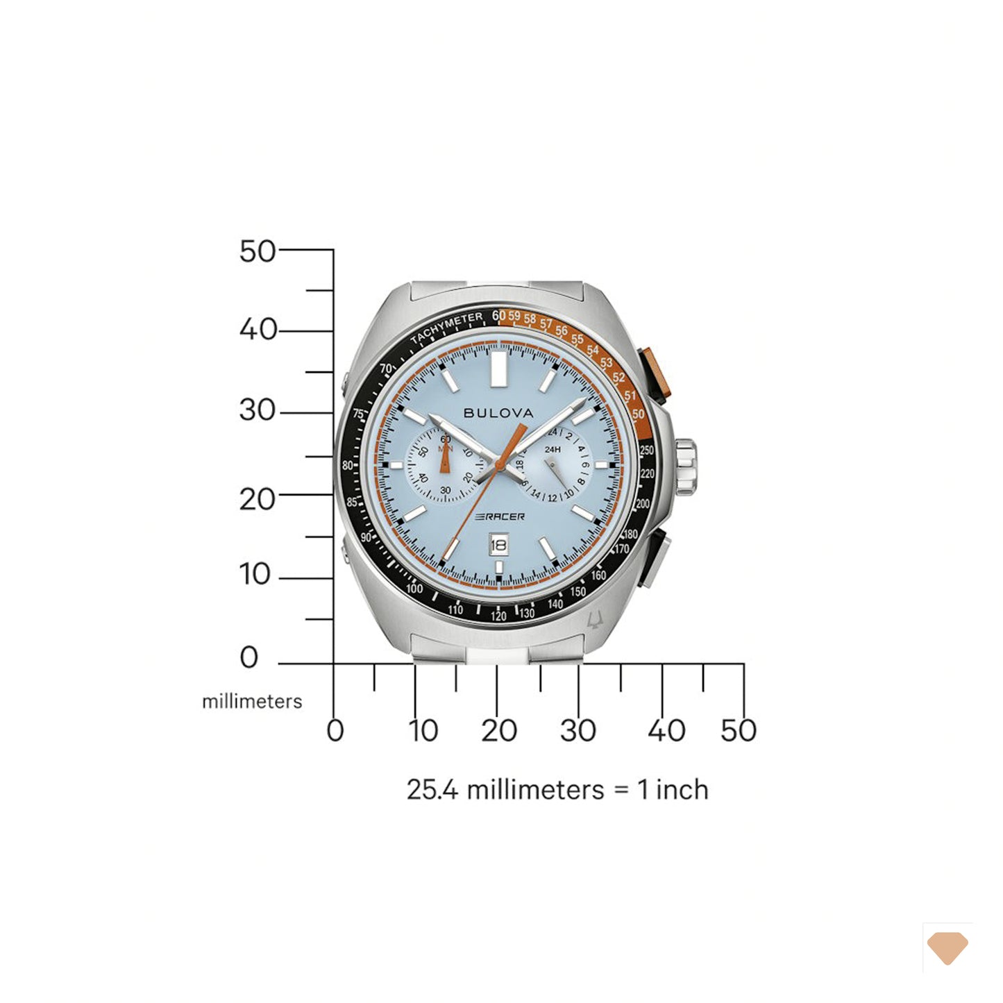 Bulova Racing Chronograph 98B432