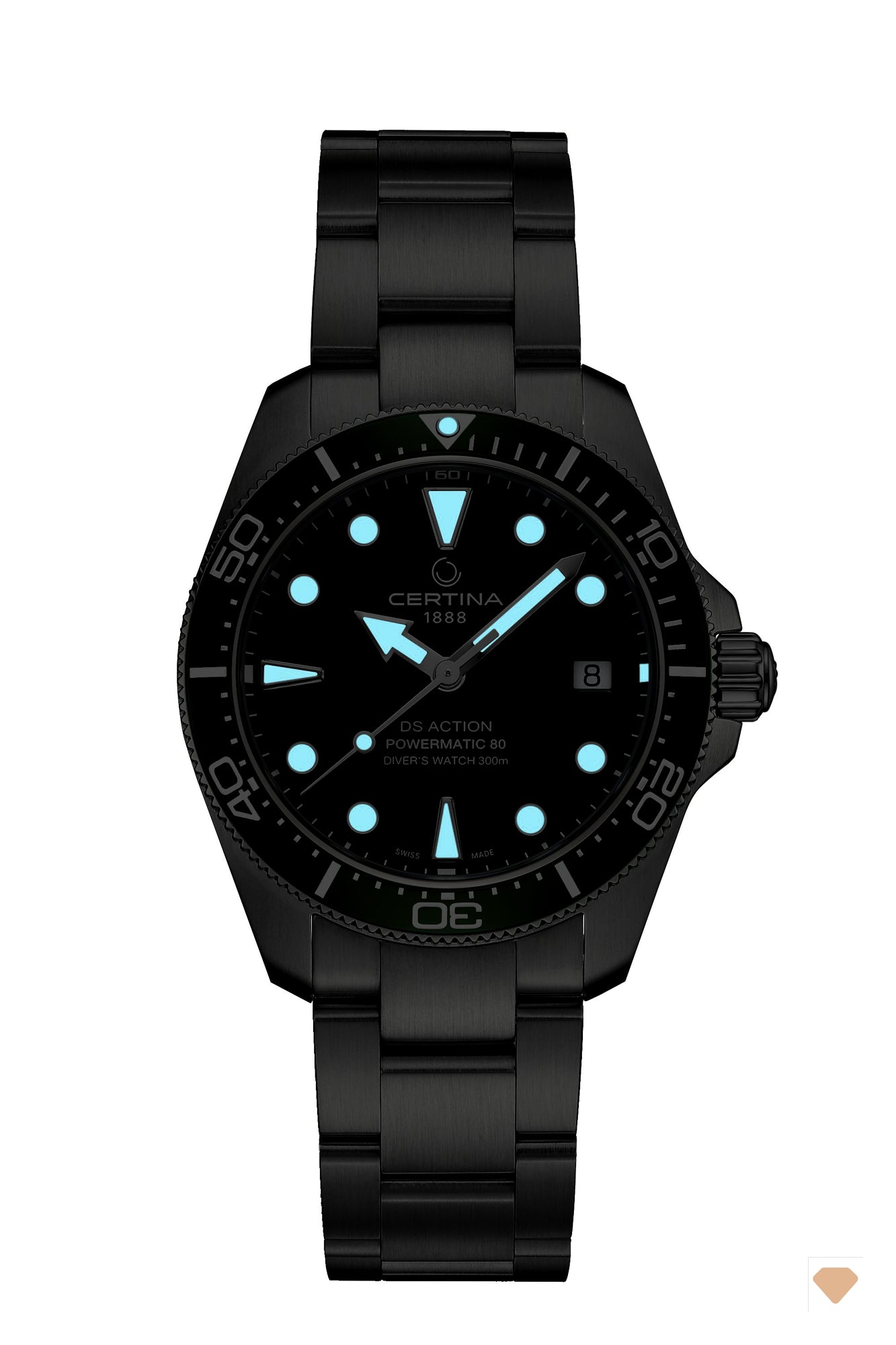 Certina DS Action Diver 38mm Powermatic 80 C048.807.11.091.00