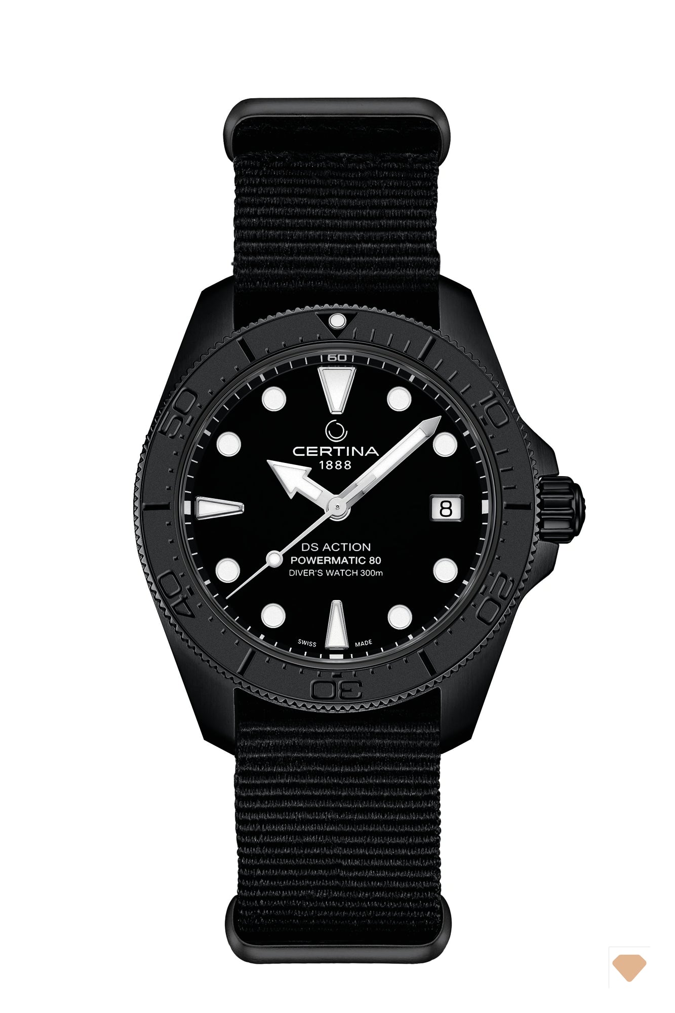 Certina DS Action Diver 38mm Powermatic 80 C048.807.38.051.00