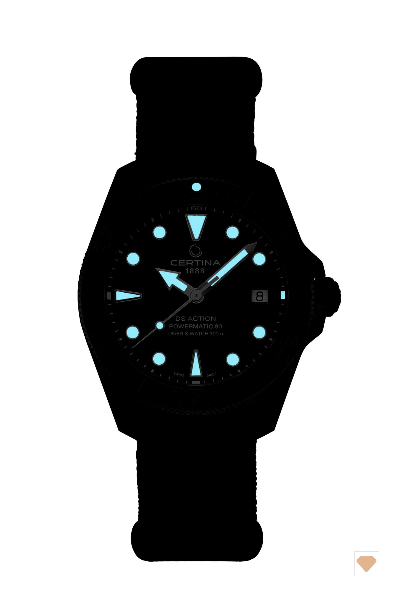 Certina DS Action Diver 38mm Powermatic 80 C048.807.38.051.00