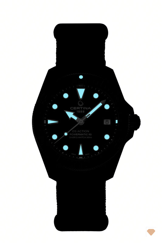 Certina DS Action Diver 38mm Powermatic 80 C048.807.38.051.00