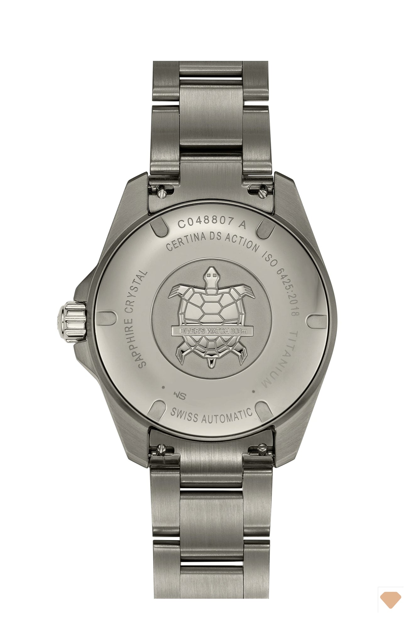 Certina DS Action Diver 38mm Powermatic 80 Titan C048.807.44.051.00