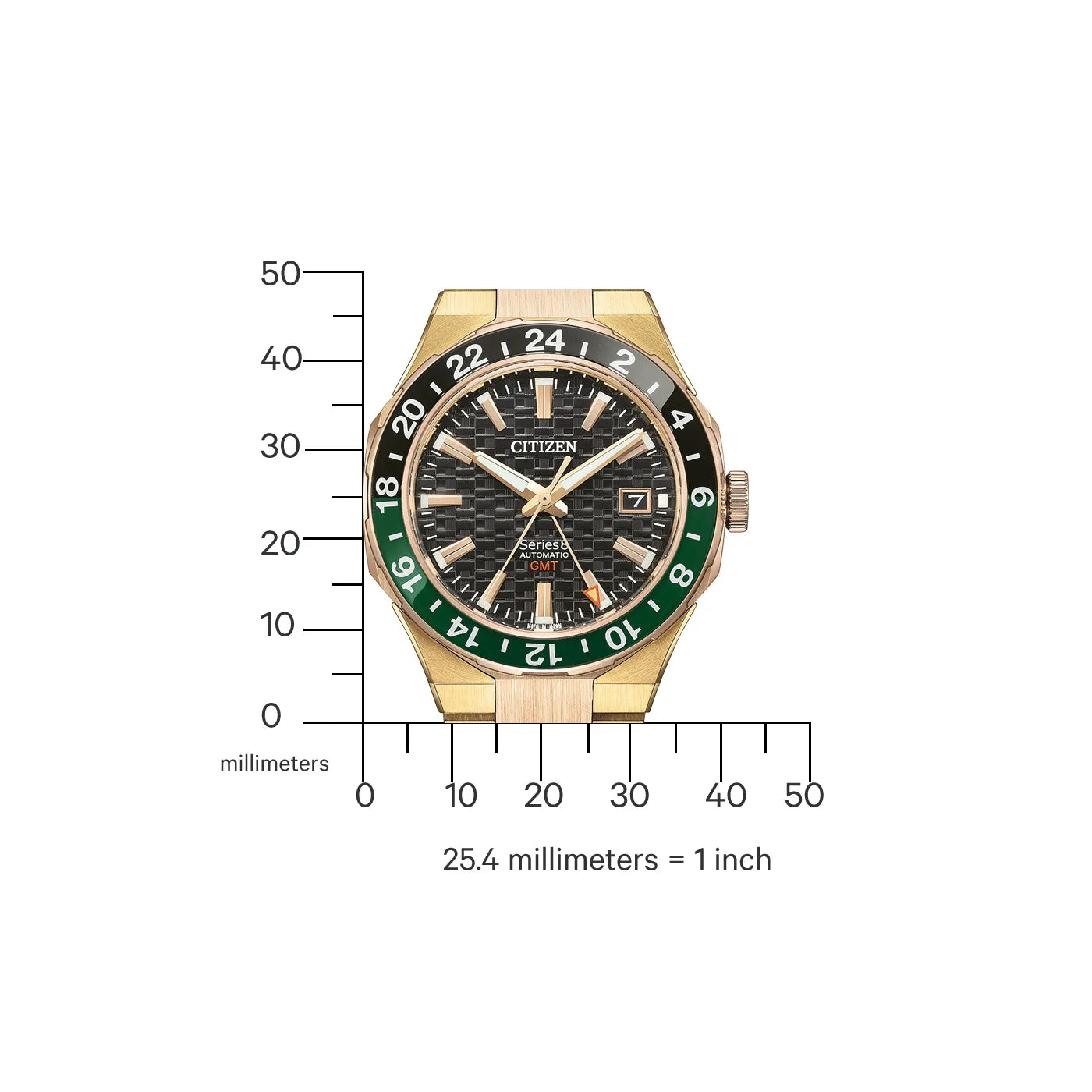 Citizen Series 8 GMT NB6033-51E