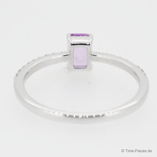 noën Sparkle Ring "medium" in 585/- gold with 6 diamonds