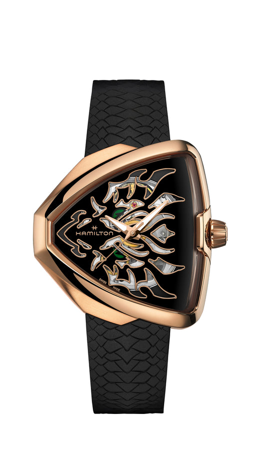Hamilton Ventura Elvis 80 Dragon Armbanduhr Automatik 42mm H24525332