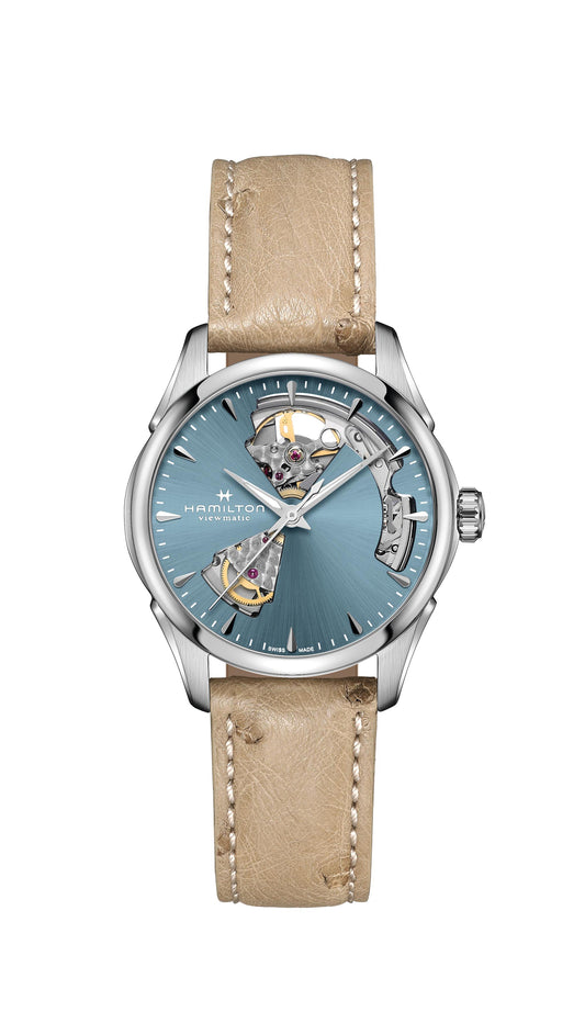 Hamilton Jazzmaster Open Heart Lady Armbanduhr Automatik 36mm H32215840