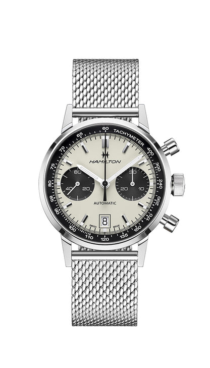 Hamilton American Classic Intra-Matic Auto Chrono Armbanduhr Automatik 40mm H38416111