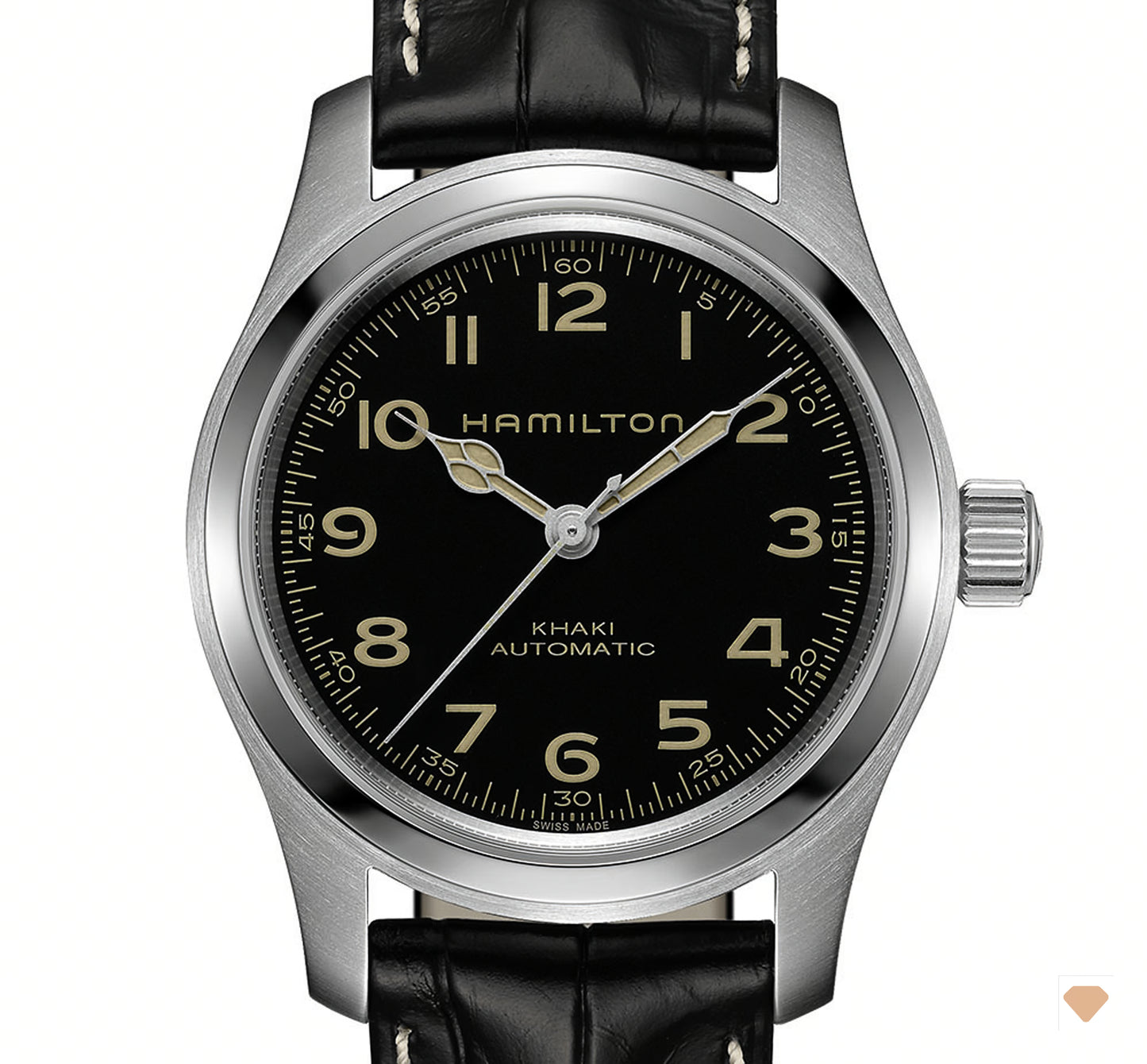 Hamilton Khaki Field Murph Set mit Stahlarmband H70605732