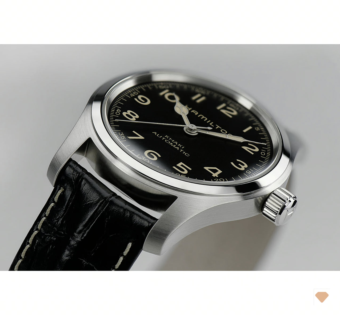 Hamilton Khaki Field Murph Set mit Stahlarmband H70605732