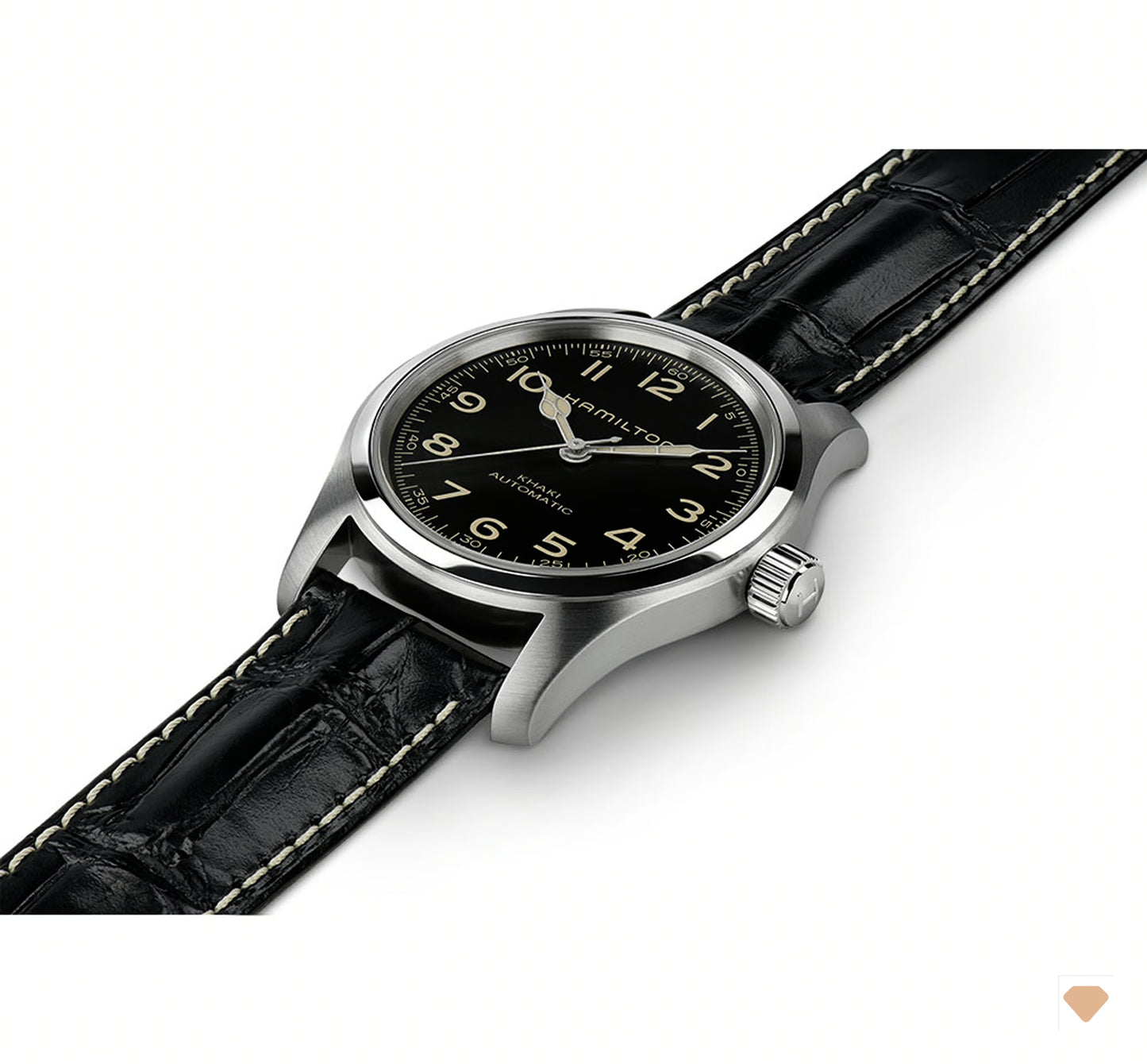 Hamilton Khaki Field Murph Set mit Stahlarmband H70605732