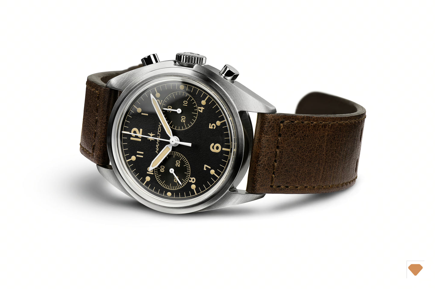 Hamilton Khaki Aviation Pilot Pioneer Mechanical Chrono H76409530