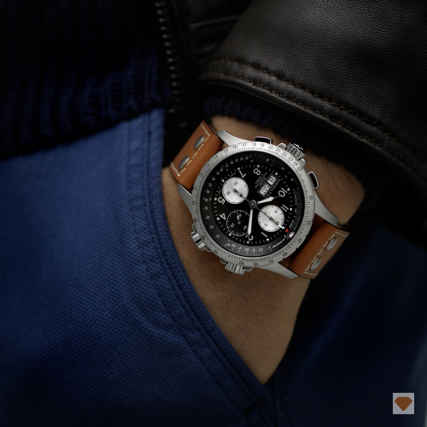 Hamilton Khaki Aviation X-Wind H77616533