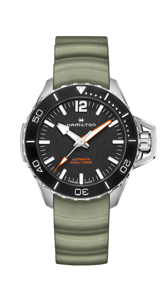 Hamilton Khaki Navy Frogman Armbanduhr Automatik 46mm H77825331