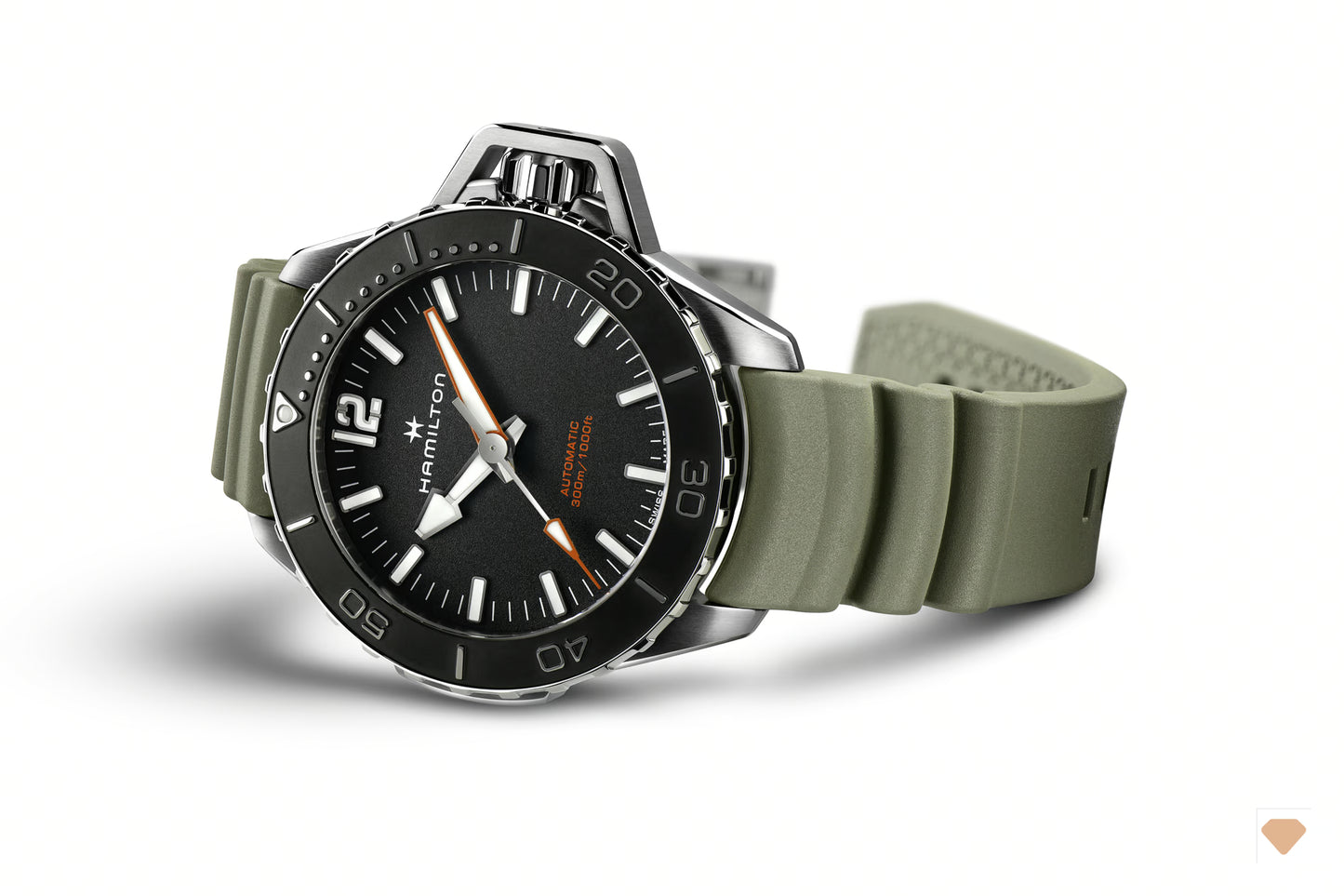 Hamilton Khaki Navy Frogman H77825331